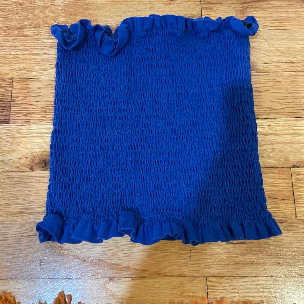 HM Blue crop top!
